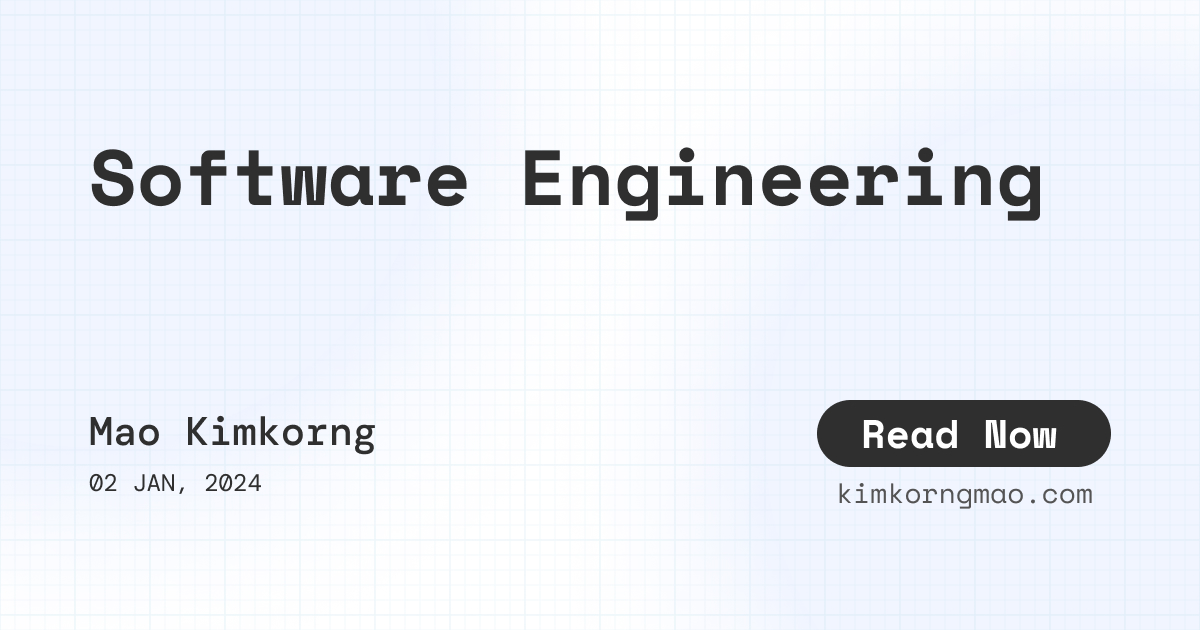 Software Engineering